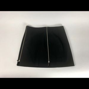 Bebe zipper skirt